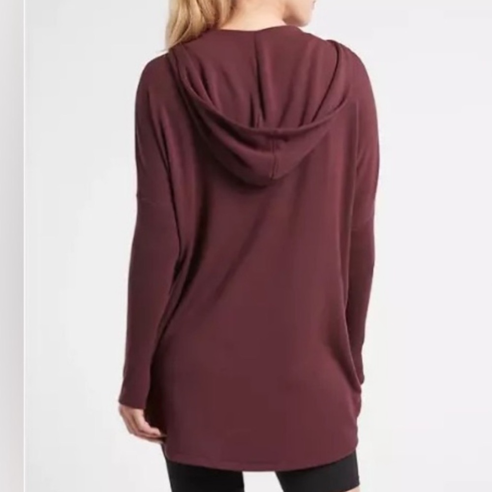 Athleta Purana Wrap Sweatshirt Hoodie | Size XS (Oversized) Pit to Pit, 28”) - Picture 3 of 8